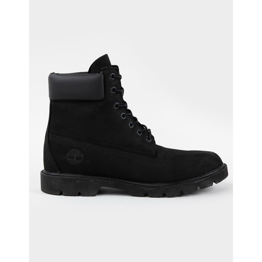 Mens Size 9.5- Timberland Classic 6 In. Lace Waterproof Boot Black TB 119039 001